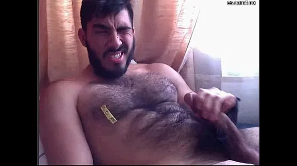 Świeże Cineabhot: Mexican muscular wolf cum on face Jackal cums on his face and beardnowe filmy