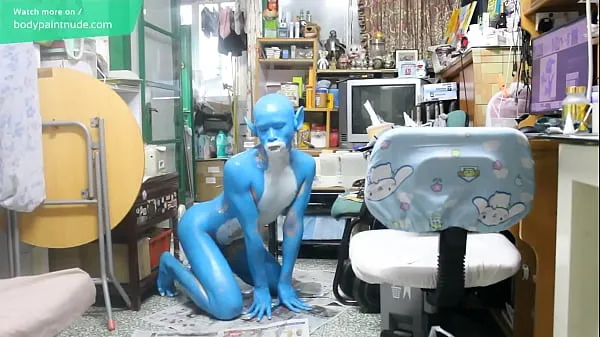 ภาพยนตร์ใหม่ Gay Teen Bodypaint / 19 Years Old Boy Turned into a Veemon เรื่องใหม่