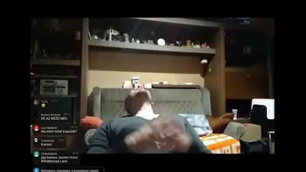 Nové Hungarian guy spits himself on live stream (foreplay nové filmy