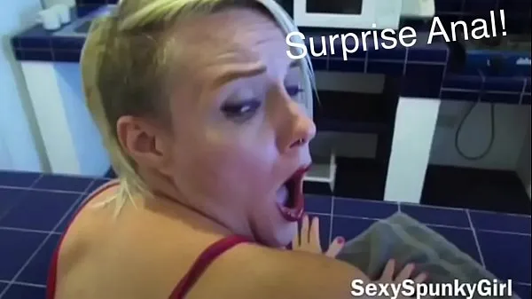 Fresh Anal Surprise While She Cleans The Kitchen: I Fuck Her Ass With No Warning new Movies