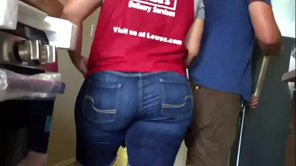 Friske BIG FAT ASS PAWG IN JEAN SHORTS CANDID nye film