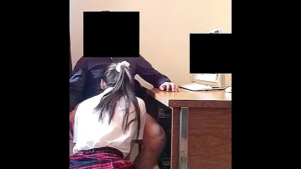 Fresh Teen SUCKS his Teacher’s Dick in the Office for a Better Grades! Real Amateur Sex new Movies