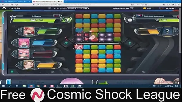 Friske Cosmic Shock ( free game nutaku ) Match 3 nye film