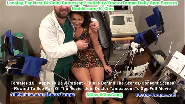 Färska CLOV Step Into Doctor Tampa's Gloves And Scrubs To Give Helena Price Her Annual Checkup nya filmer