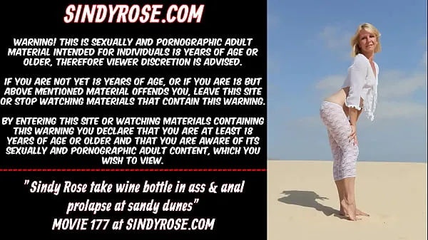 Fresh SindyRose bottle anal prolapse new Movies