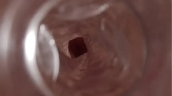 Nouveaux AceAstra jouit dans un Fleshlight (vue intérieure nouveaux films