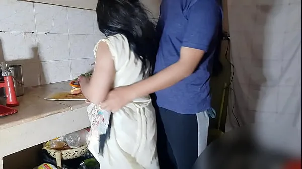 Stepsister pussy hard fucked by her Stepbrother, sex in kitchen Filem baharu baharu