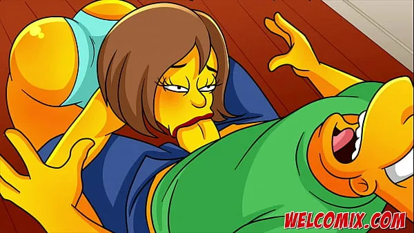 新鮮なFucking the hot mother-in-law! Simptoons, Simpsons porn新しい映画